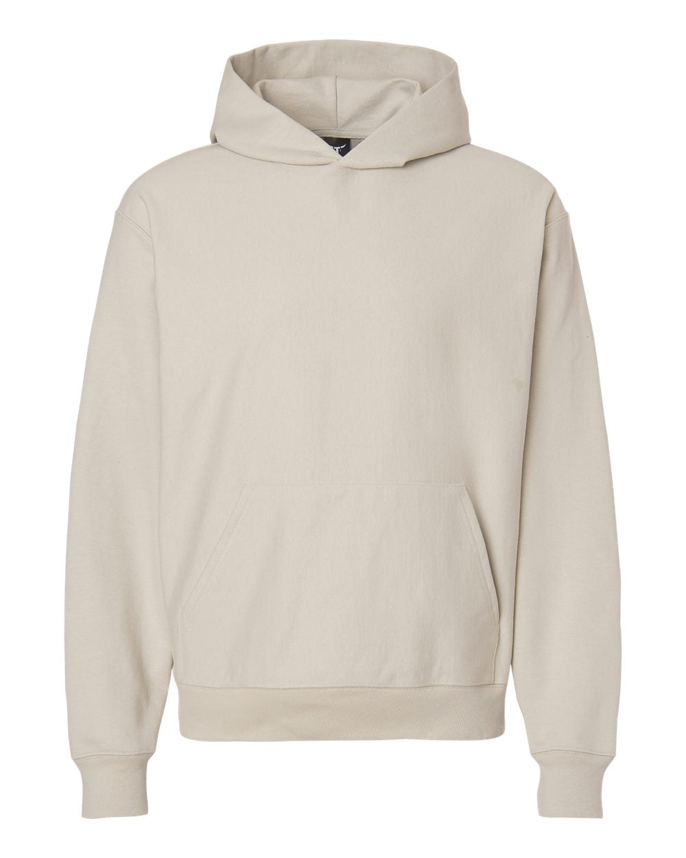 Hanes OG700 - Unisex Beefy® Sweats Premium Heavyweight Hooded Sweatshirt — Sand (flat)