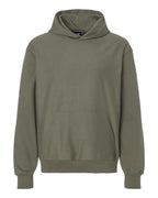 Hanes OG700 - Unisex Beefy® Sweats Premium Heavyweight Hooded Sweatshirt — Fatigue Green (flat)