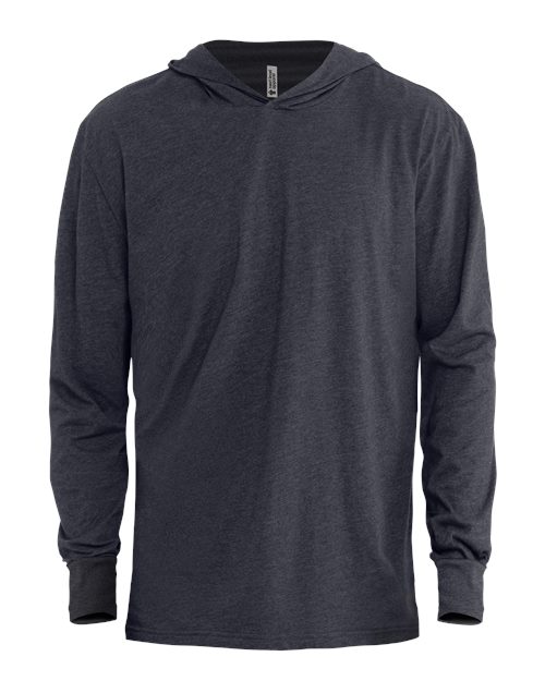 Next Level 6221 - Unisex CVC Hoodie Long Sleeve T-Shirt - Charcoal