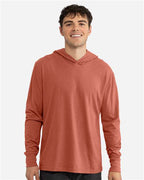 Next Level 6221 - Unisex CVC Hoodie Long Sleeve T-Shirt - Heather Redwood