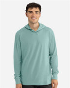 Next Level 6221 - Unisex CVC Hoodie Long Sleeve T-Shirt - Heather Seafoam