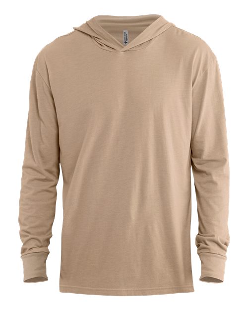 Next Level 6221 - Unisex CVC Hoodie Long Sleeve T-Shirt - Heather Tan
