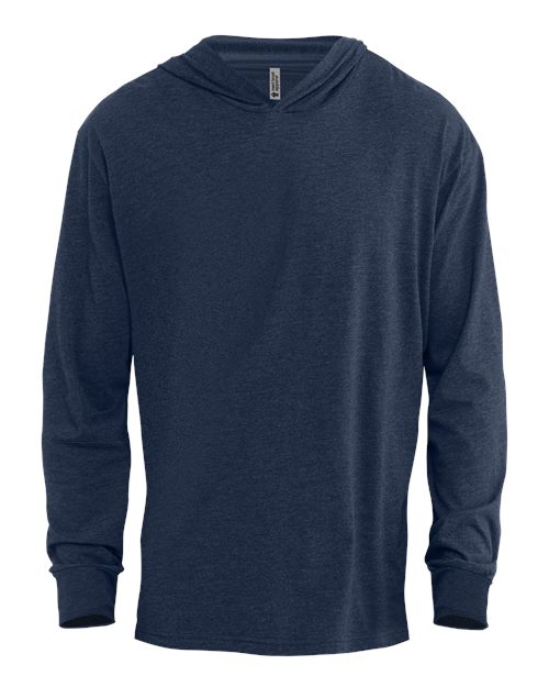 Next Level 6221 - Unisex CVC Hoodie Long Sleeve T-Shirt - Midnight Navy