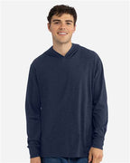 Next Level 6221 - Unisex CVC Hoodie Long Sleeve T-Shirt - Midnight Navy