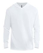 Next Level 6221 - Unisex CVC Hoodie Long Sleeve T-Shirt - White