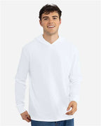 Next Level 6221 - Unisex CVC Hoodie Long Sleeve T-Shirt - White
