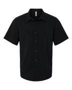 CORE365 CE520 - Men's UltraUVP Shoreline Short Sleeve Staff Shirt - Black