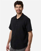 CORE365 CE520 - Men's UltraUVP Shoreline Short Sleeve Staff Shirt - Black