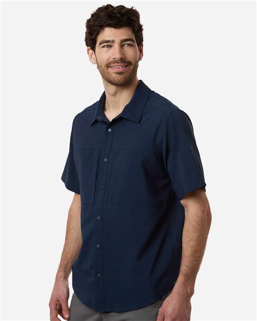 CORE365 CE520 - Men's UltraUVP Shoreline Short Sleeve Staff Shirt - Classic Navy