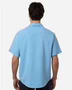 CORE365 CE520 - Men's UltraUVP Shoreline Short Sleeve Staff Shirt - Columbia Blue