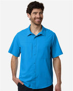 CORE365 CE520 - Men's UltraUVP Shoreline Short Sleeve Staff Shirt - Electric Blue