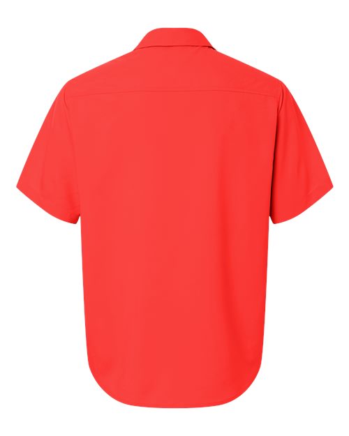 CORE365 CE520 - Men's UltraUVP Shoreline Short Sleeve Staff Shirt - Marina Red