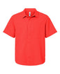 CORE365 CE520 - Men's UltraUVP Shoreline Short Sleeve Staff Shirt - Marina Red