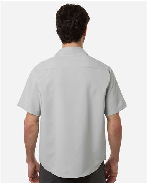 CORE365 CE520 - Men's UltraUVP Shoreline Short Sleeve Staff Shirt - Platinum