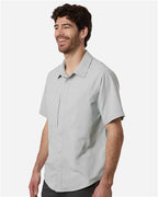 CORE365 CE520 - Men's UltraUVP Shoreline Short Sleeve Staff Shirt - Platinum