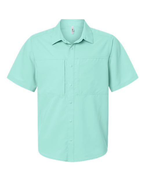 CORE365 CE520 - Men's UltraUVP Shoreline Short Sleeve Staff Shirt - Sea Glass