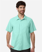 CORE365 CE520 - Men's UltraUVP Shoreline Short Sleeve Staff Shirt - Sea Glass