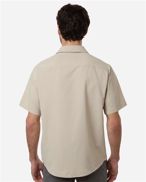 CORE365 CE520 - Men's UltraUVP Shoreline Short Sleeve Staff Shirt - Stone