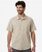 CORE365 CE520 - Men's UltraUVP Shoreline Short Sleeve Staff Shirt - Stone