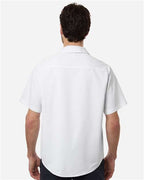 CORE365 CE520 - Men's UltraUVP Shoreline Short Sleeve Staff Shirt - White