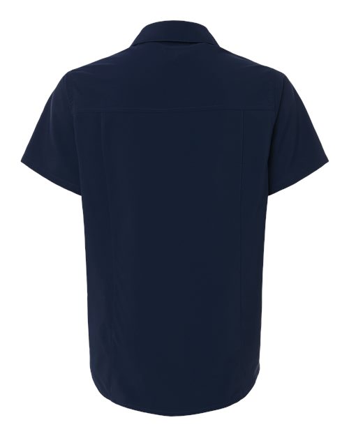CORE365 CE520W - Women's UltraUVP Shoreline Short Sleeve Staff Shirt - Classic Navy