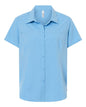 CORE365 CE520W - Women's UltraUVP Shoreline Short Sleeve Staff Shirt - Columbia Blue