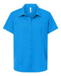 CORE365 CE520W - Women's UltraUVP Shoreline Short Sleeve Staff Shirt - Electric Blue