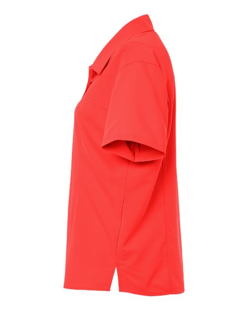 CORE365 CE520W - Women's UltraUVP Shoreline Short Sleeve Staff Shirt - Marina Red