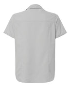 CORE365 CE520W - Women's UltraUVP Shoreline Short Sleeve Staff Shirt - Platinum
