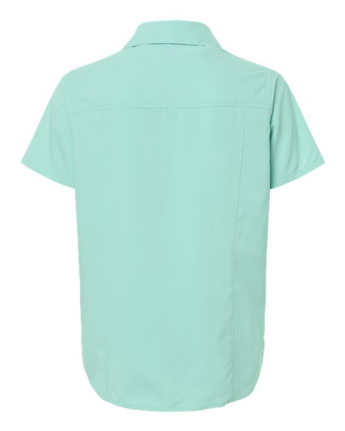 CORE365 CE520W - Women's UltraUVP Shoreline Short Sleeve Staff Shirt - Sea Glass