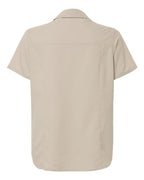 CORE365 CE520W - Women's UltraUVP Shoreline Short Sleeve Staff Shirt - Stone