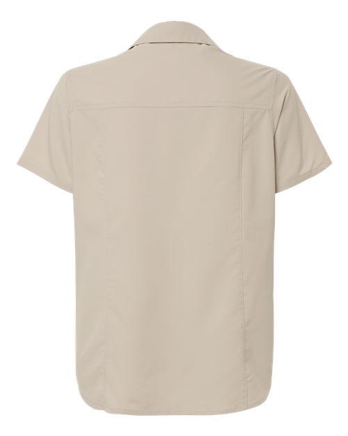 CORE365 CE520W - Women's UltraUVP Shoreline Short Sleeve Staff Shirt - Stone