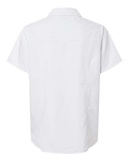 CORE365 CE520W - Women's UltraUVP Shoreline Short Sleeve Staff Shirt - White
