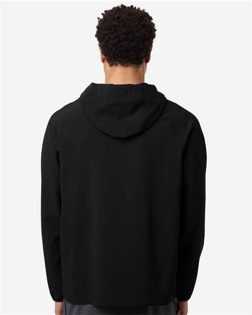CORE365 CE520L - Men's UltraUVP Shoreline Long Sleeve Hooded Pullover - Black