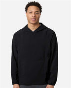 CORE365 CE520L - Men's UltraUVP Shoreline Long Sleeve Hooded Pullover - Black