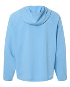 CORE365 CE520L - Men's UltraUVP Shoreline Long Sleeve Hooded Pullover - Columbia Blue