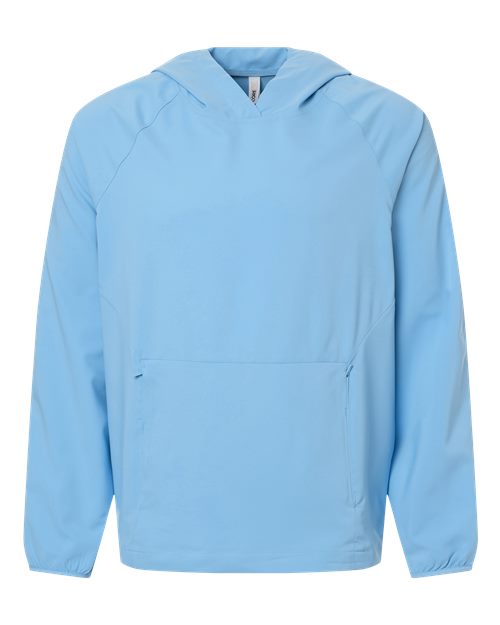 CORE365 CE520L - Men's UltraUVP Shoreline Long Sleeve Hooded Pullover - Columbia Blue