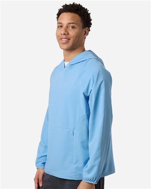 CORE365 CE520L - Men's UltraUVP Shoreline Long Sleeve Hooded Pullover - Columbia Blue