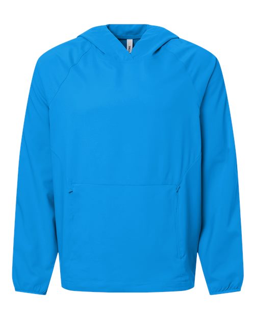 CORE365 CE520L - Men's UltraUVP Shoreline Long Sleeve Hooded Pullover - Electric Blue