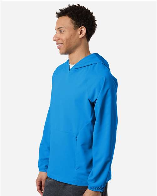 CORE365 CE520L - Men's UltraUVP Shoreline Long Sleeve Hooded Pullover - Electric Blue