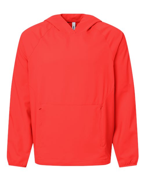 CORE365 CE520L - Men's UltraUVP Shoreline Long Sleeve Hooded Pullover - Marina Red