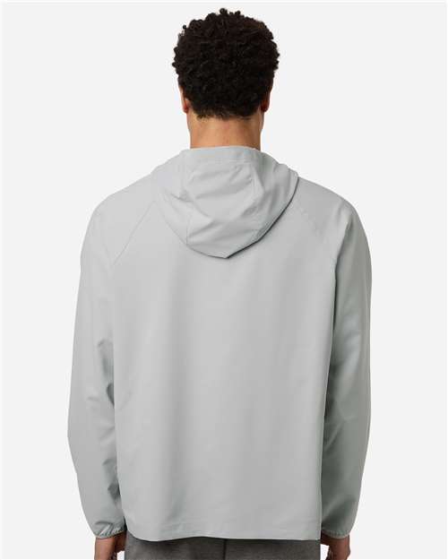 CORE365 CE520L - Men's UltraUVP Shoreline Long Sleeve Hooded Pullover - Platinum