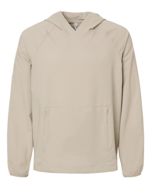 CORE365 CE520L - Men's UltraUVP Shoreline Long Sleeve Hooded Pullover - Stone