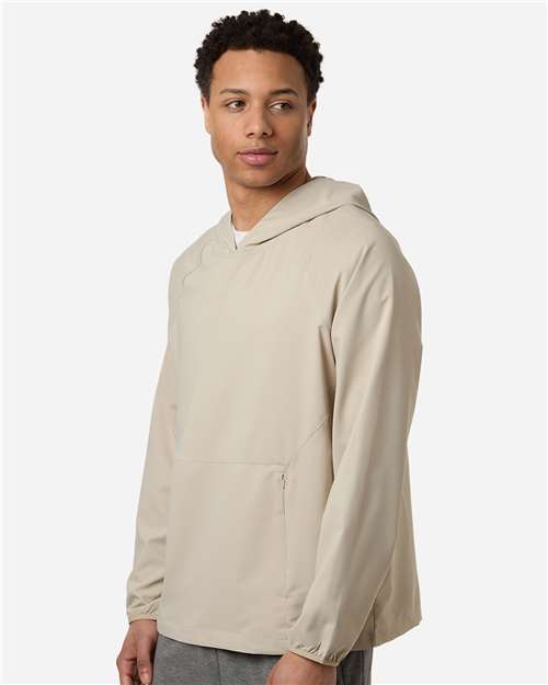 CORE365 CE520L - Men's UltraUVP Shoreline Long Sleeve Hooded Pullover - Stone