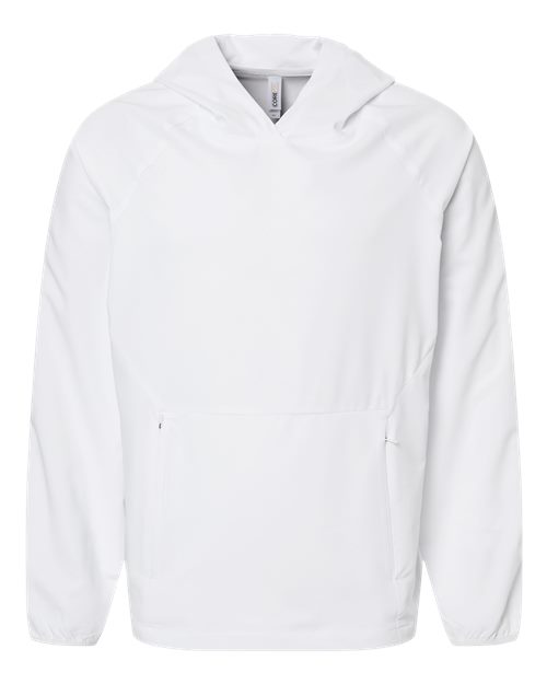 CORE365 CE520L - Men's UltraUVP Shoreline Long Sleeve Hooded Pullover - White
