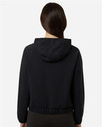 CORE365 CE520LW - Women's UltraUVP Shoreline Long Sleeve Hooded Pullover - Black