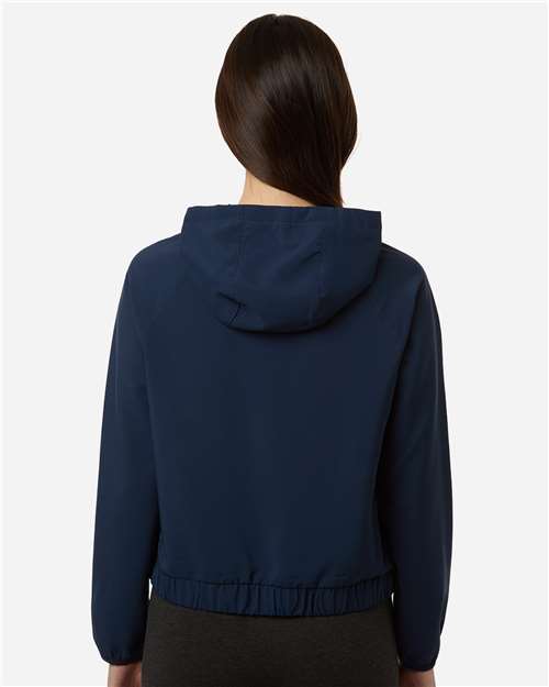 CORE365 CE520LW - Women's UltraUVP Shoreline Long Sleeve Hooded Pullover - Classic Navy