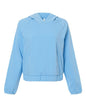 CORE365 CE520LW - Women's UltraUVP Shoreline Long Sleeve Hooded Pullover - Columbia Blue
