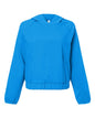 CORE365 CE520LW - Women's UltraUVP Shoreline Long Sleeve Hooded Pullover - Electric Blue