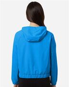 CORE365 CE520LW - Women's UltraUVP Shoreline Long Sleeve Hooded Pullover - Electric Blue